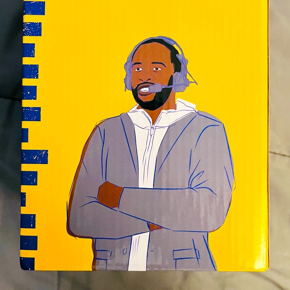 COPY - Golden State Warriors 2023 Draymond Green  “ Broadcaster” Bobblehead